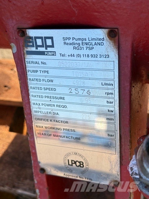 SPT Pompa wody SPP TD15A Wasserpumpen
