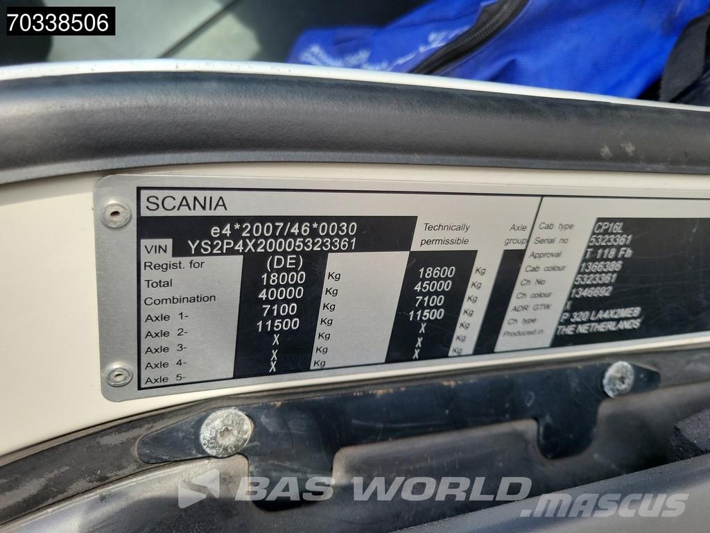 Scania P320 4X2 Mega NL-Truck APK 06-2027 Dragbilar