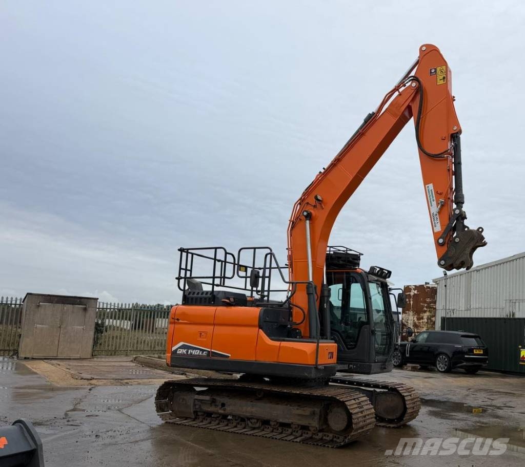 Doosan DX 140 LC-7 Rupsgraafmachines