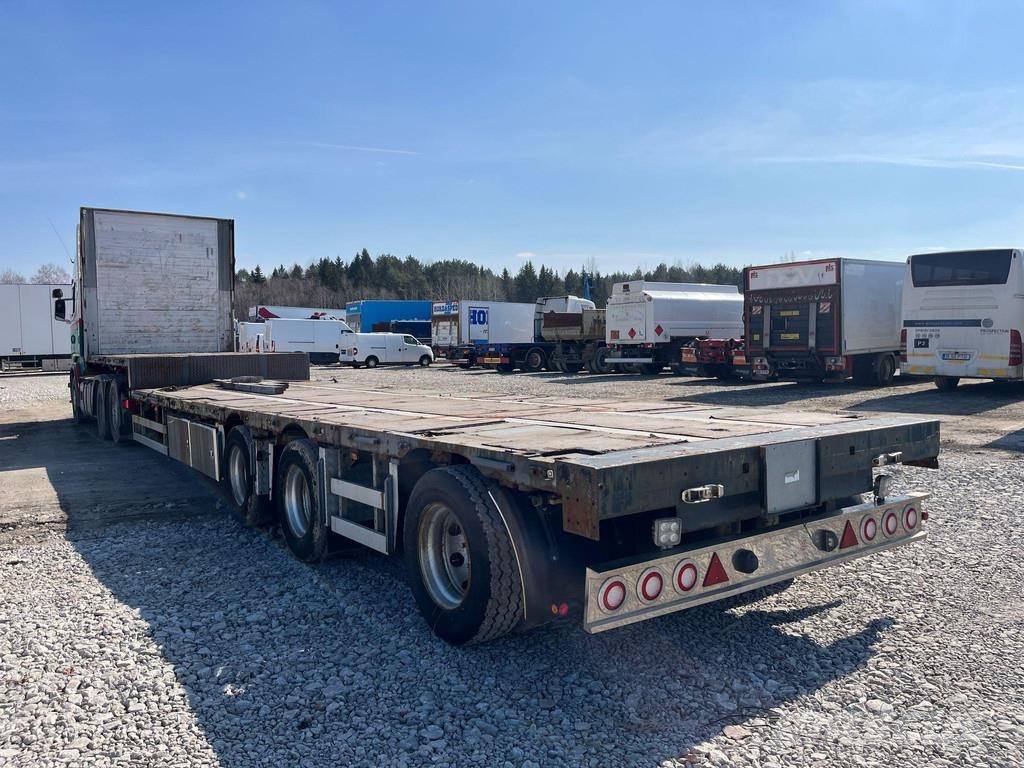 Zaslaw D-651 PLATFORM L=9350 mm Flatbed/Dropside semi-trailers