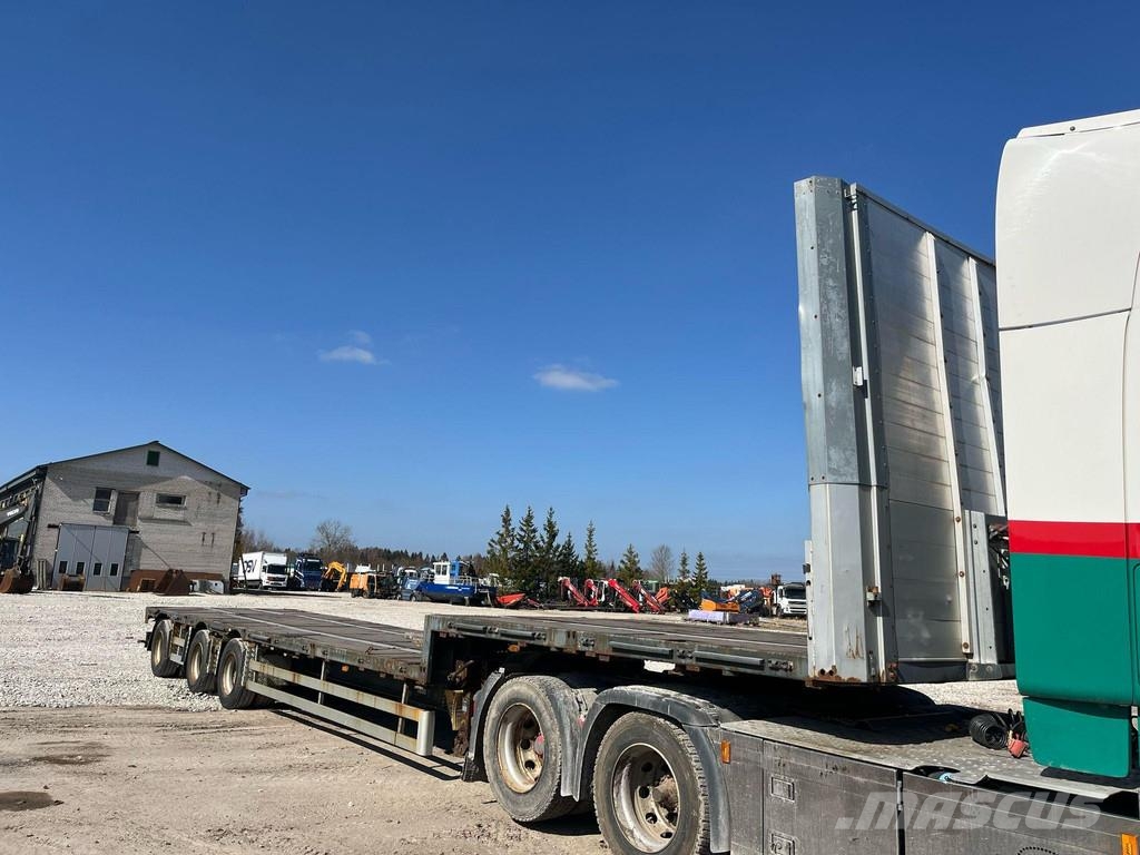 Zaslaw D-651 PLATFORM L=9350 mm Flatbed/Dropside semi-trailers