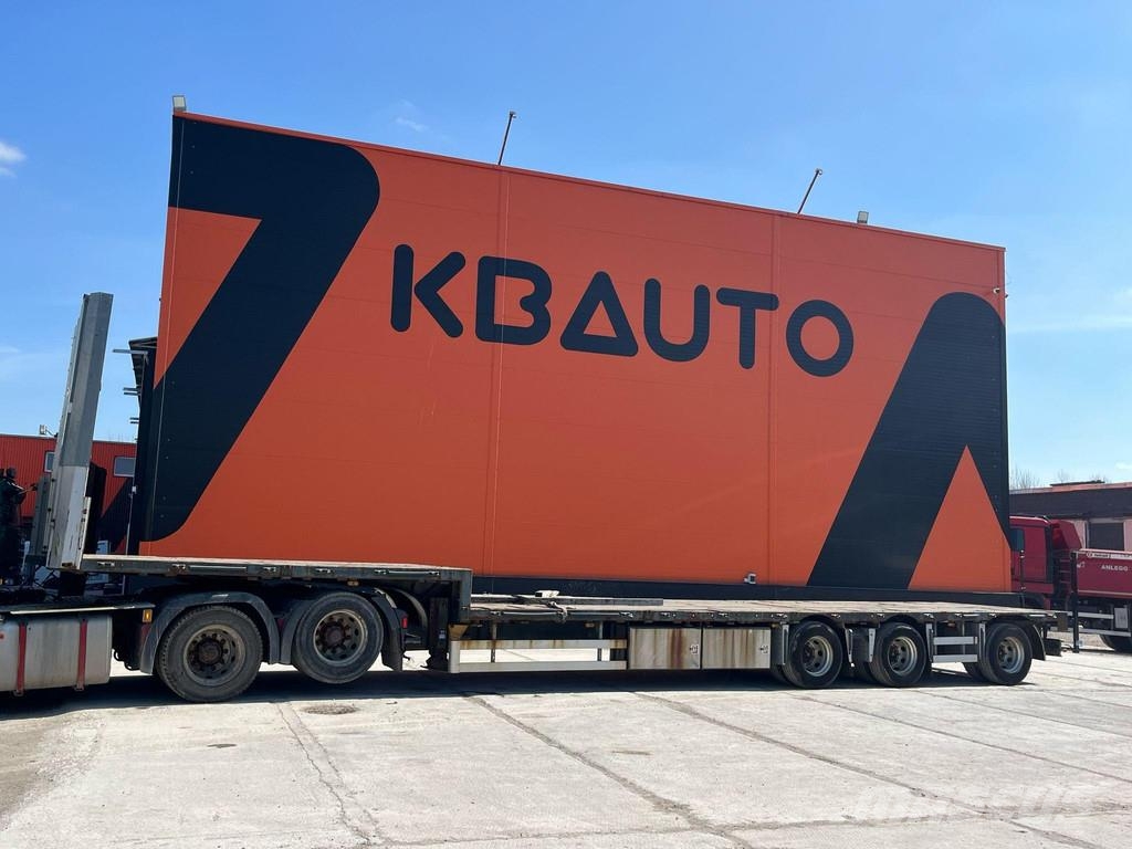 Zaslaw D-651 PLATFORM L=9350 mm Flatbed/Dropside semi-trailers