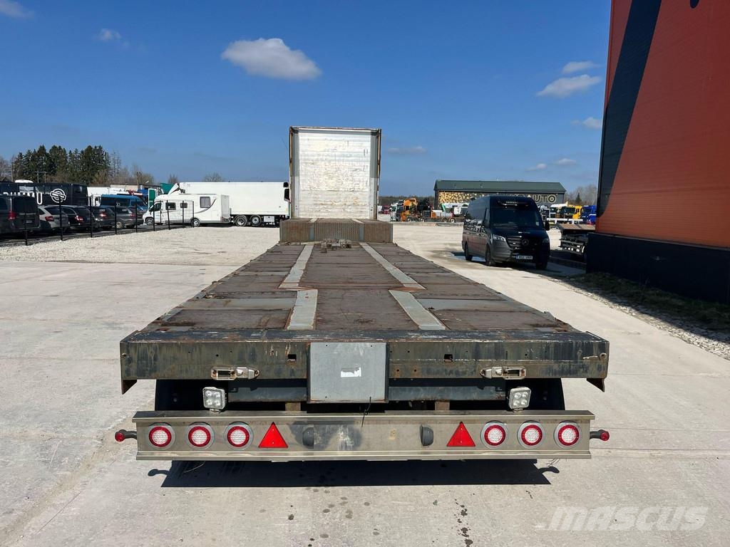 Zaslaw D-651 PLATFORM L=9350 mm Flatbed/Dropside semi-trailers