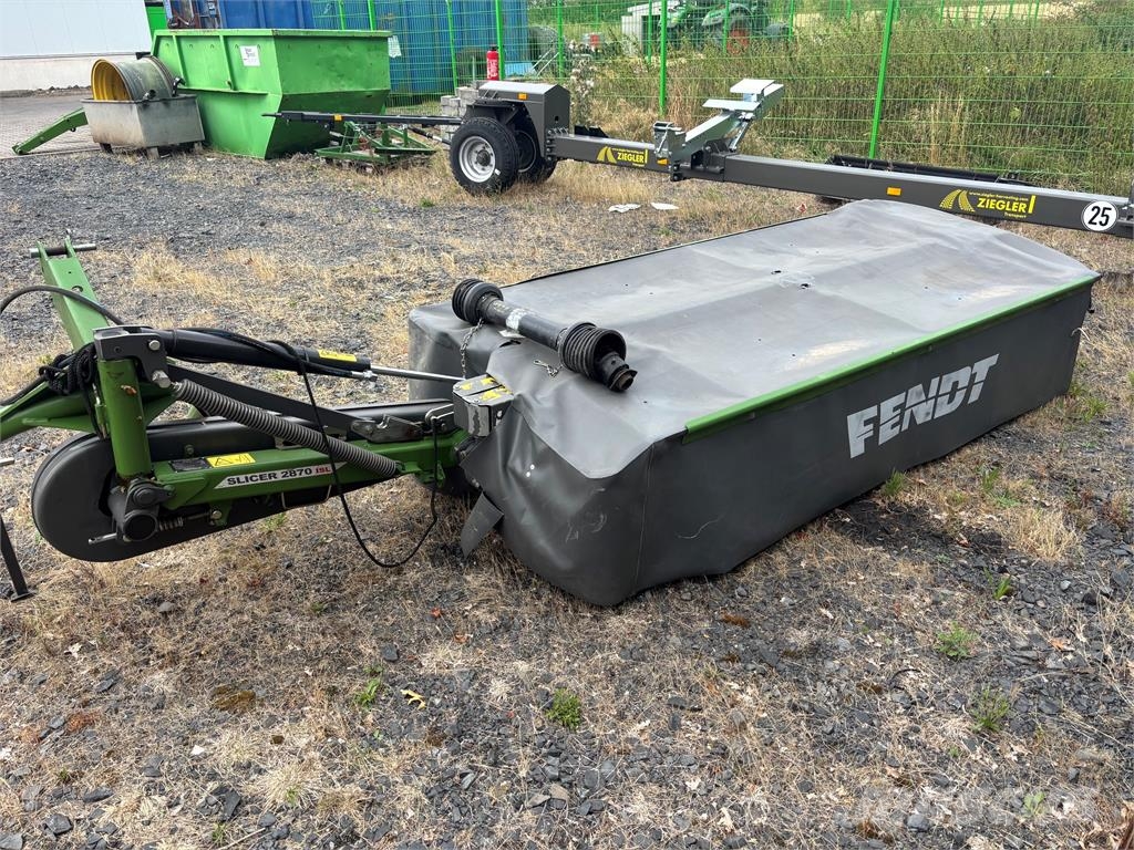 Fendt Slicer 2870 ISL Косилки-формувачі