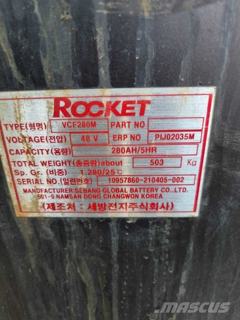 Nichiyu FBRMAW18-H75B-600MSF Elektrikli forkliftler