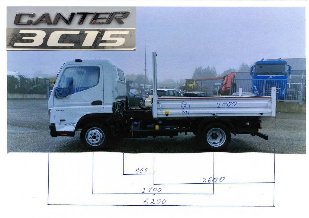 Mitsubishi CANTER FUSO 315-3.0/150 - JPM Vulcain endommagé Other