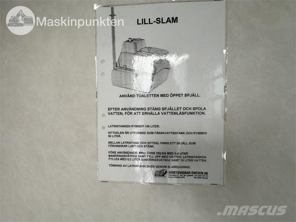  Lyckselevagnen PVT-6 Byggbarrack Настаняване на обекта
