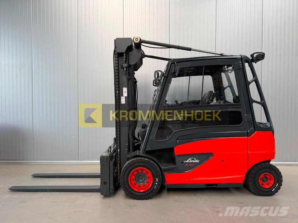 Linde E 40 HL-01/600 Battery 2025 Carretillas de horquilla eléctrica