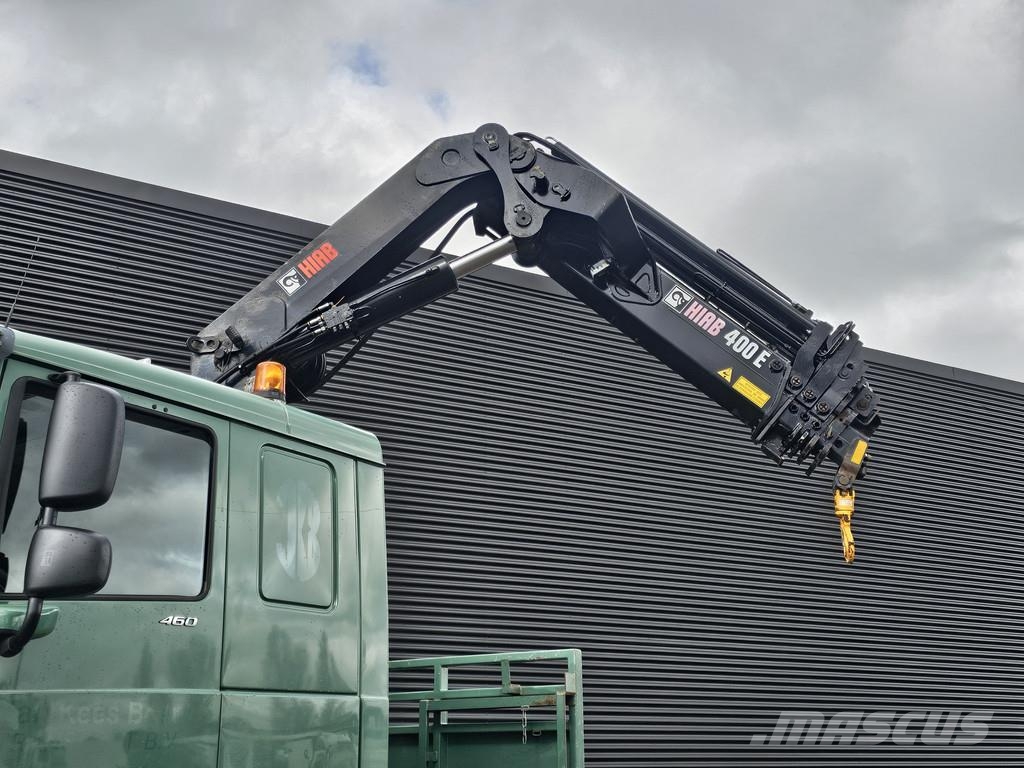 DAF XF 460 8x2 / HIAB CRANE + REMOTE / KRAN / GRUA Smagās mašīnas ar celtni