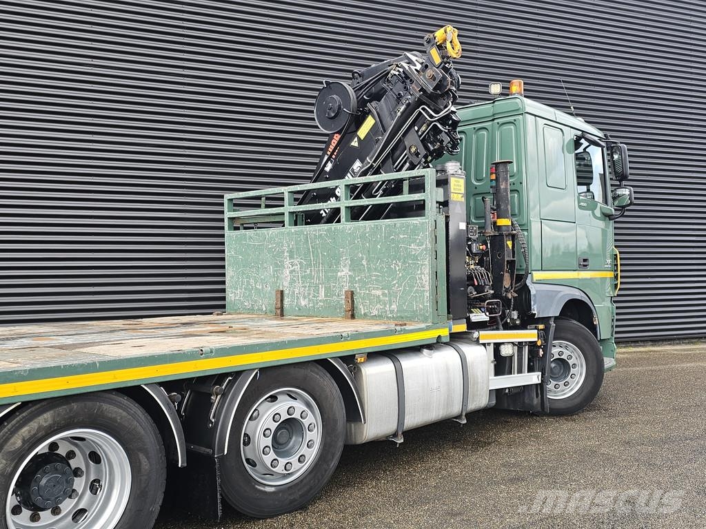 DAF XF 460 8x2 / HIAB CRANE + REMOTE / KRAN / GRUA Φορτηγά με Γερανό