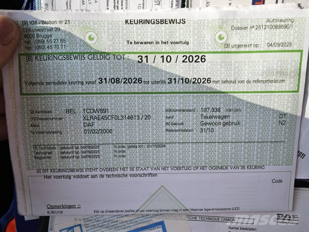 DAF AE45LF12 Transport Sonstige