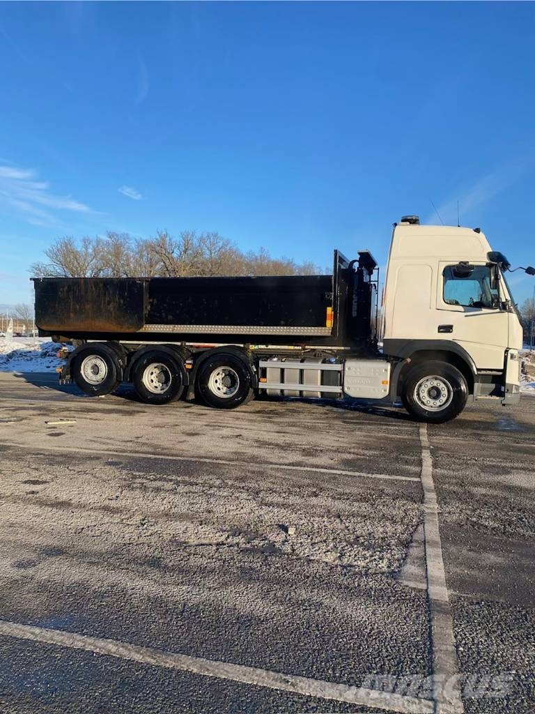 Volvo FM500 8*4, Inkl Schaktflak & Maskinflak Växelflak-/Containerbilar