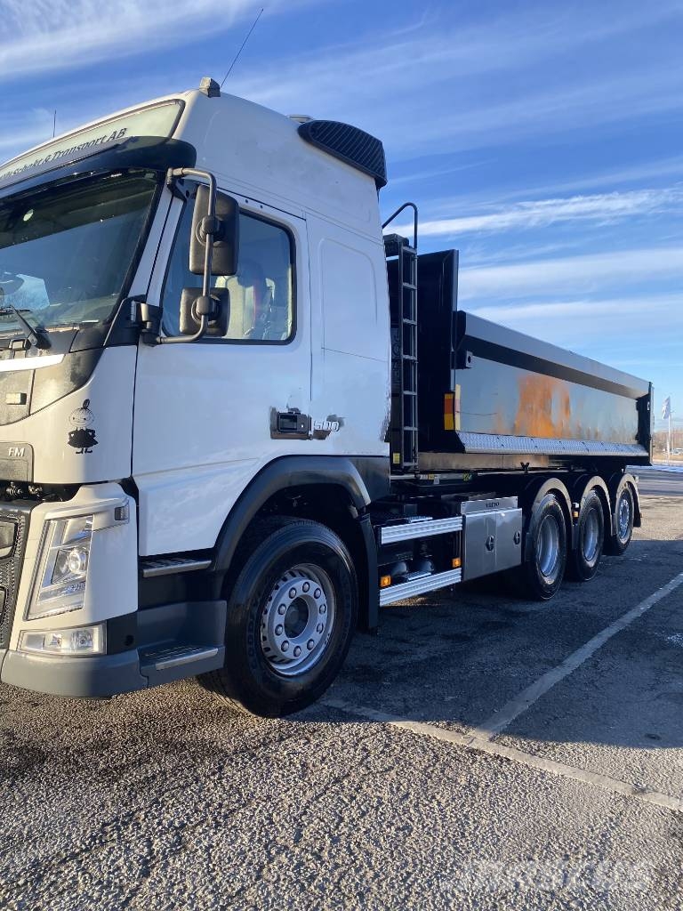 Volvo FM500 8*4, Inkl Schaktflak & Maskinflak Växelflak-/Containerbilar