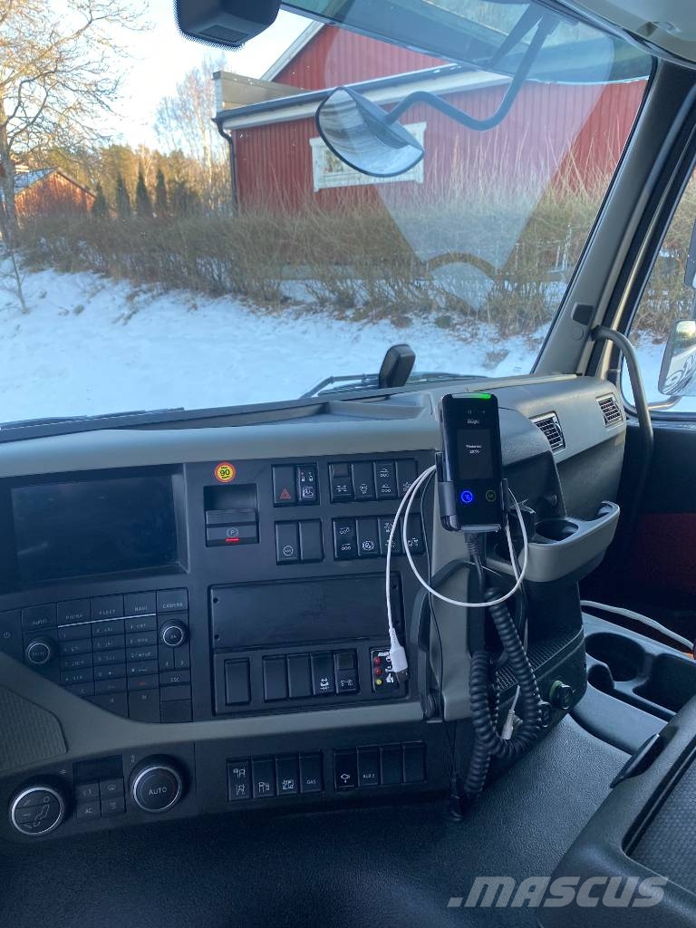 Volvo FM500 8*4, Inkl Schaktflak & Maskinflak Växelflak-/Containerbilar