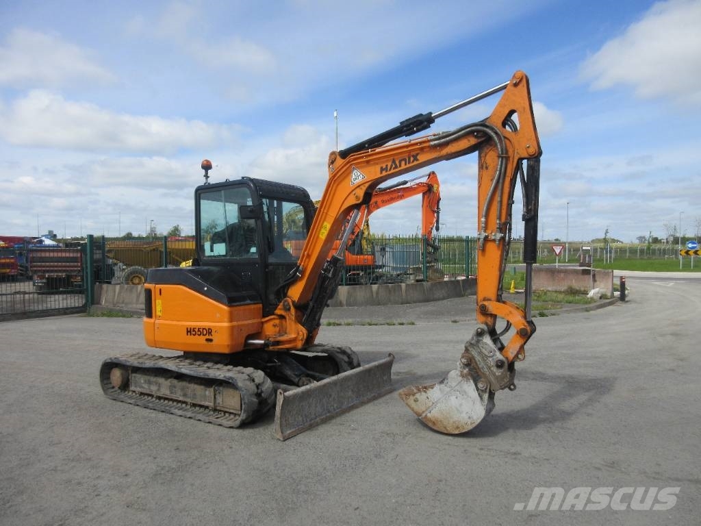 Hanix H 55 DR Mini bageri < 7t
