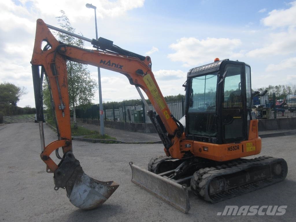 Hanix H 55 DR Mini bageri < 7t
