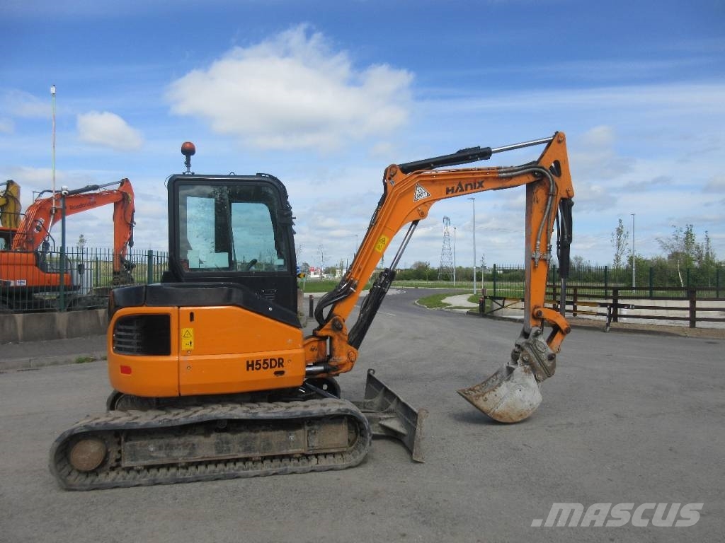 Hanix H 55 DR Mini bageri < 7t