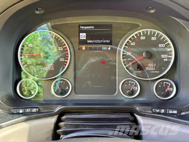 MAN TGX 26.510 BDF/Retarder/Eu6d/Liftachse/LBW/450tkm Absetzkipper