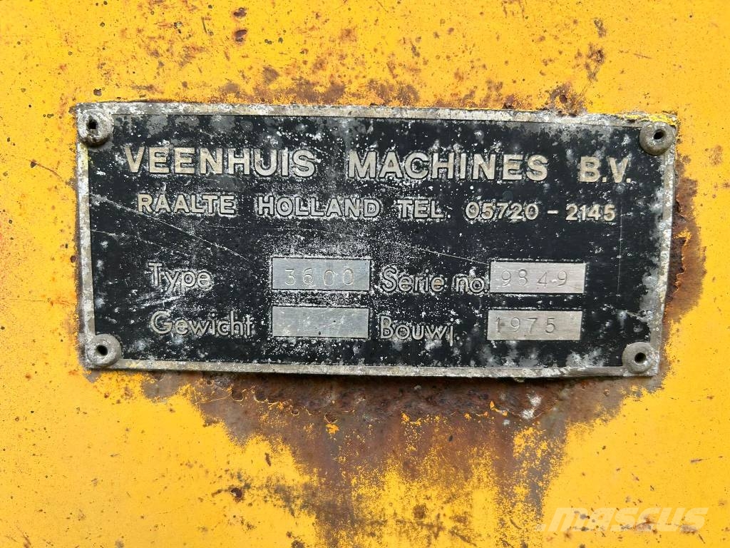 Veenhuis tank 3600 Cisterne za djubrivo