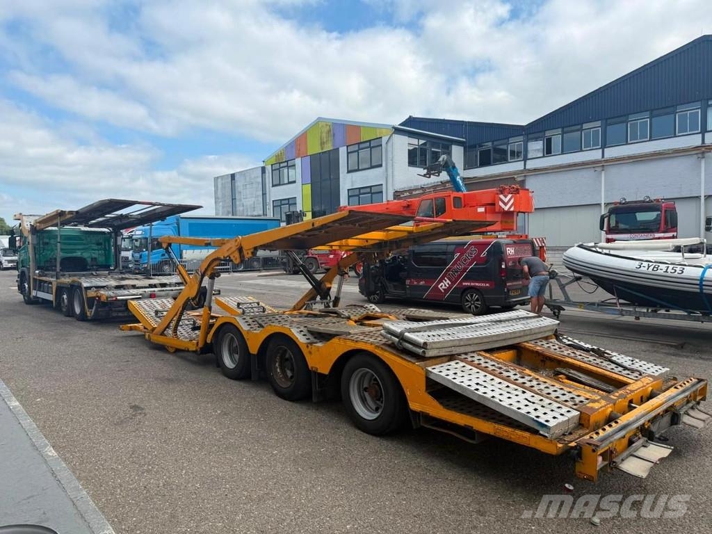 Scania P450 6X2 EURO 6 - ROLFO GEMINI + ROLFO C322 TRAILE Camion porte engin