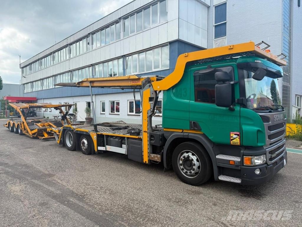 Scania P450 6X2 EURO 6 - ROLFO GEMINI + ROLFO C322 TRAILE Transport vehicles