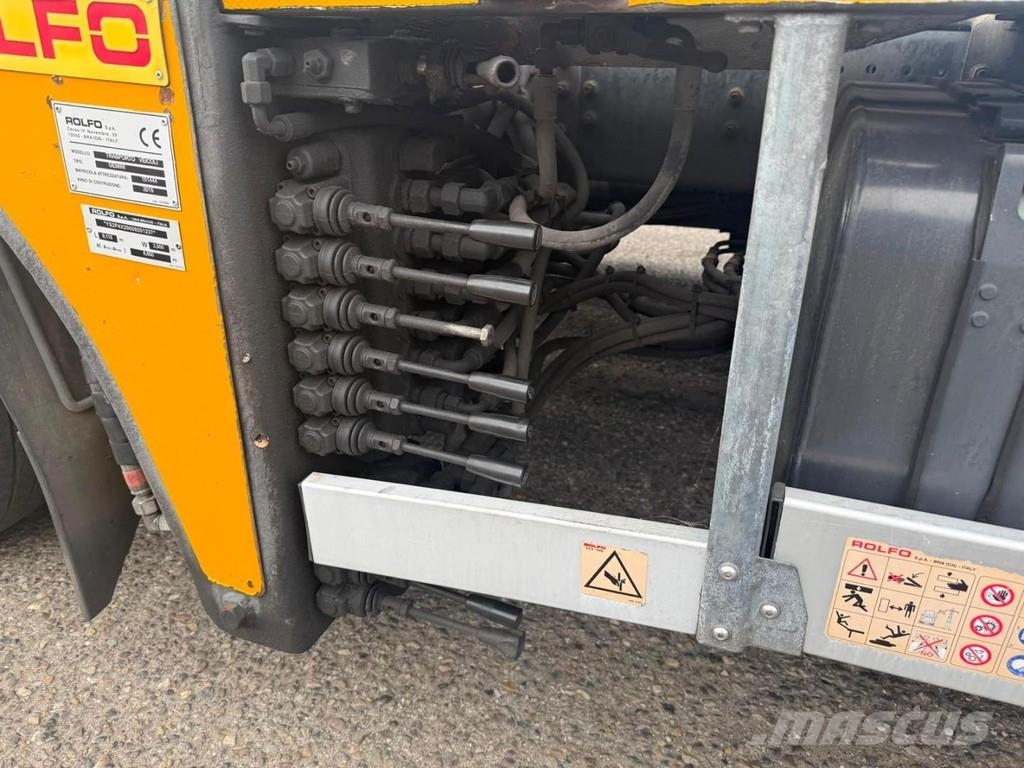 Scania P450 6X2 EURO 6 - ROLFO GEMINI + ROLFO C322 TRAILE Camion porte engin
