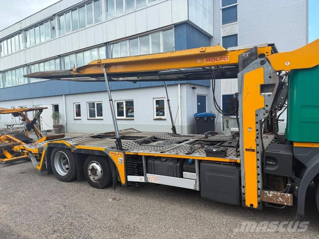 Scania P450 6X2 EURO 6 - ROLFO GEMINI + ROLFO C322 TRAILE Transport vehicles