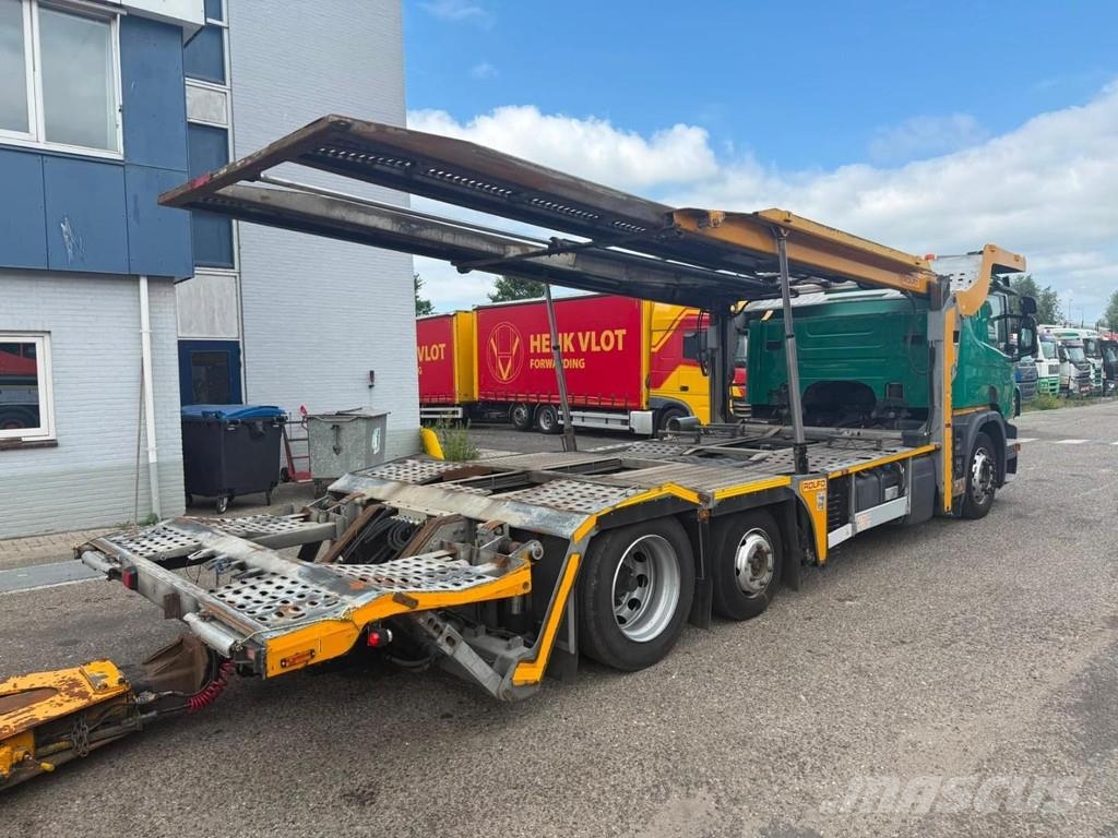 Scania P450 6X2 EURO 6 - ROLFO GEMINI + ROLFO C322 TRAILE Transport vehicles