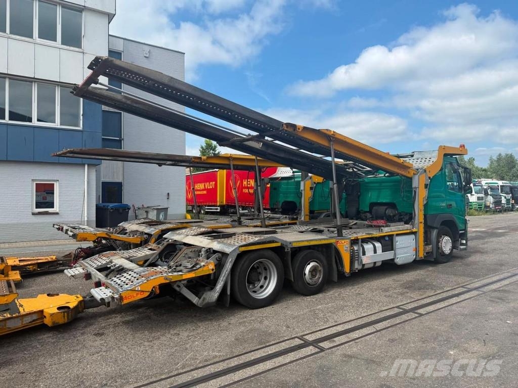 Scania P450 6X2 EURO 6 - ROLFO GEMINI + ROLFO C322 TRAILE Camion porte engin