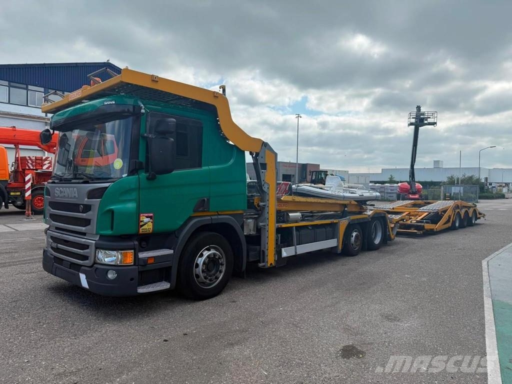 Scania P450 6X2 EURO 6 - ROLFO GEMINI + ROLFO C322 TRAILE Transport vehicles