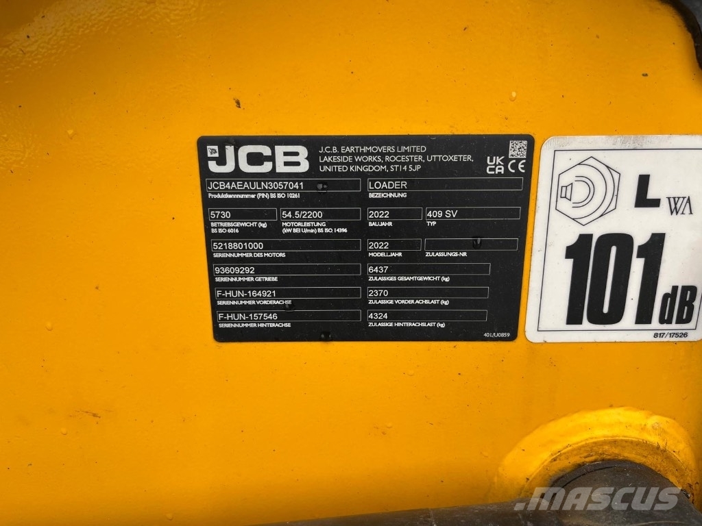 JCB 409 Hjullastare