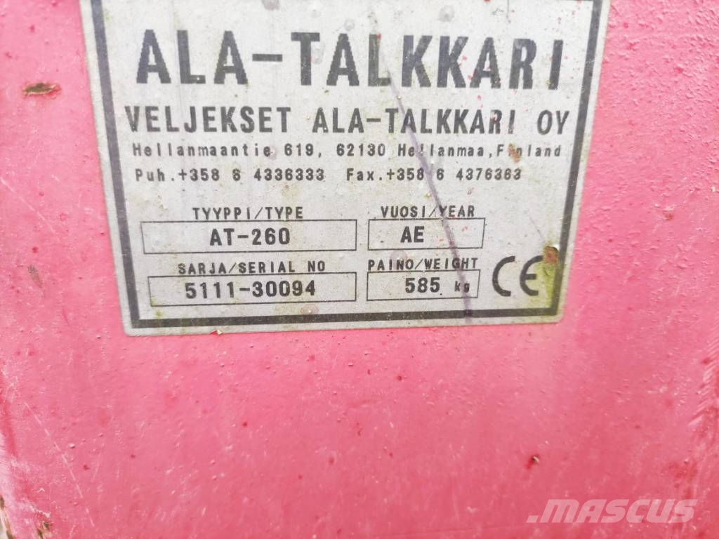 Ala-talkkari AT-260 Lançadores de neve