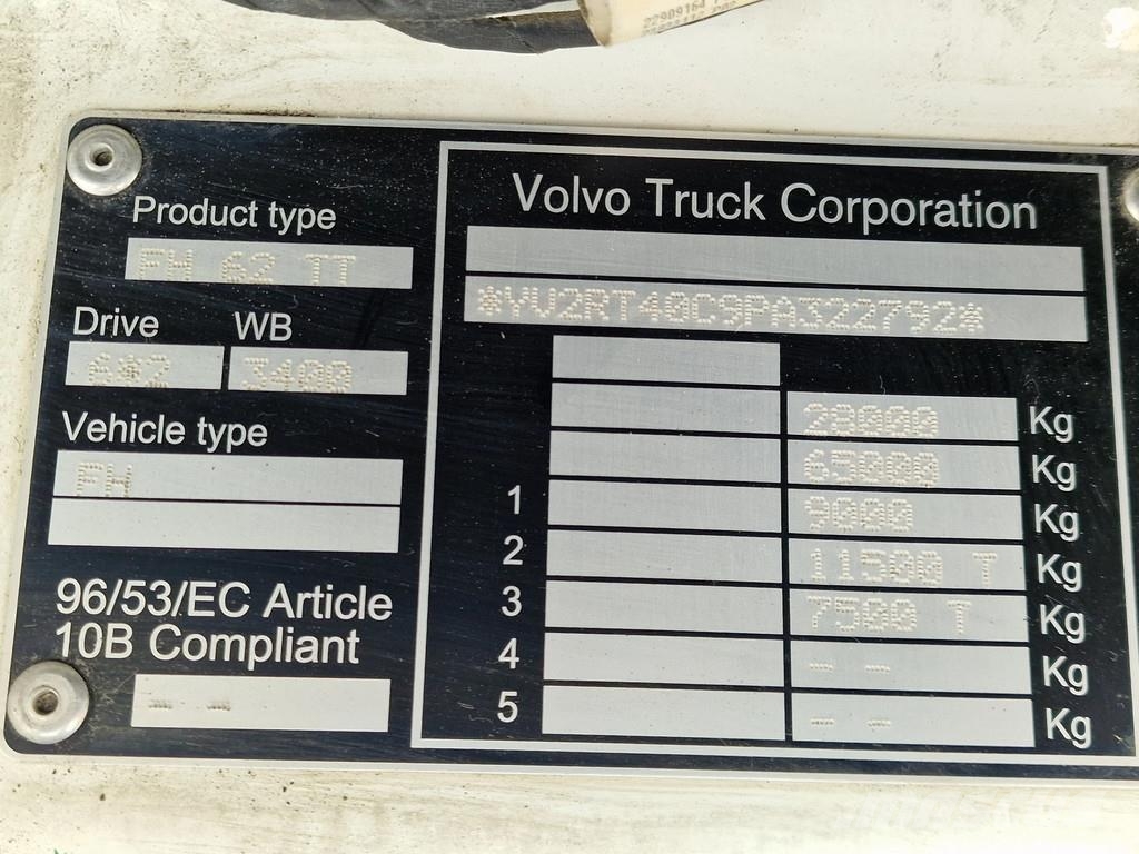 Volvo FH 13.500 Globetrotter XL 6x2 - Retarder - Full ai Trekkvogner