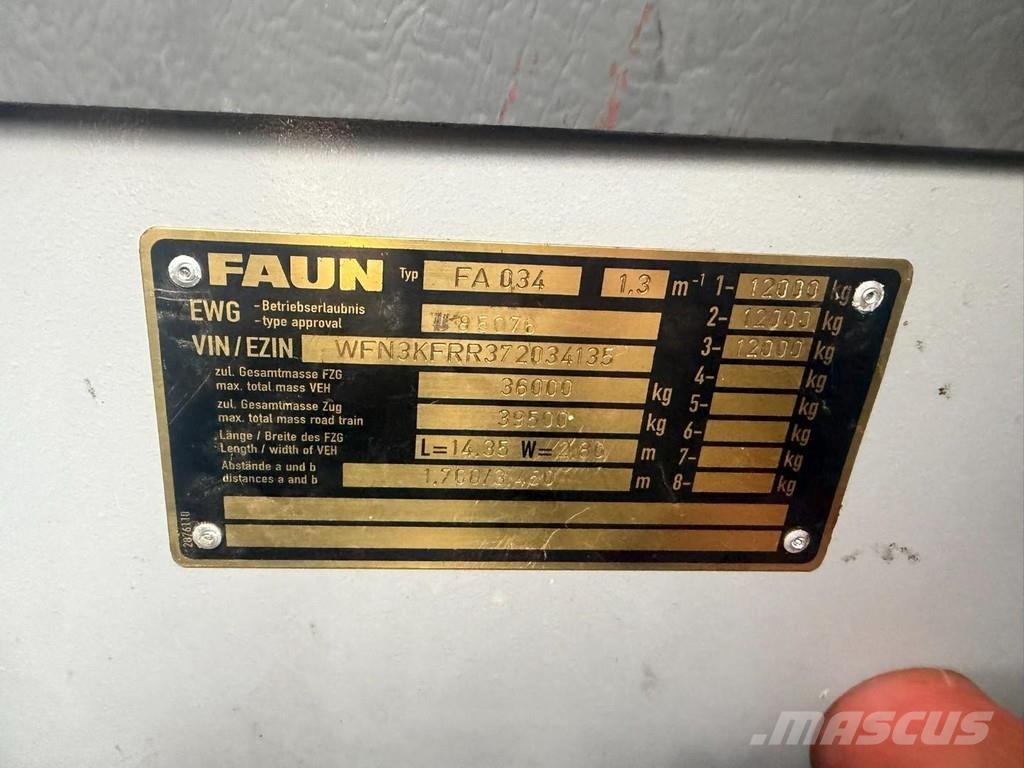 Faun MTC AF 38 6x4x6 - 38m Max radius boom / Auslegerlä All terrain cranes