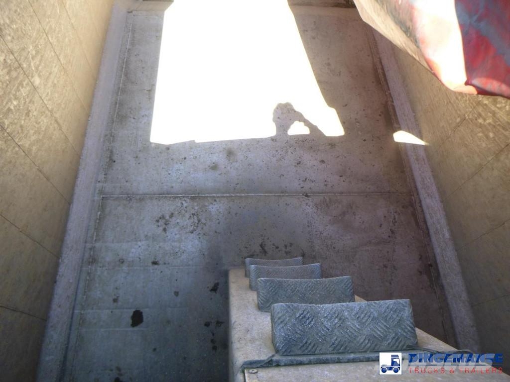 Wilcox Tipper trailer alu 55 m3 + tarpaulin Semirremolques de volteo