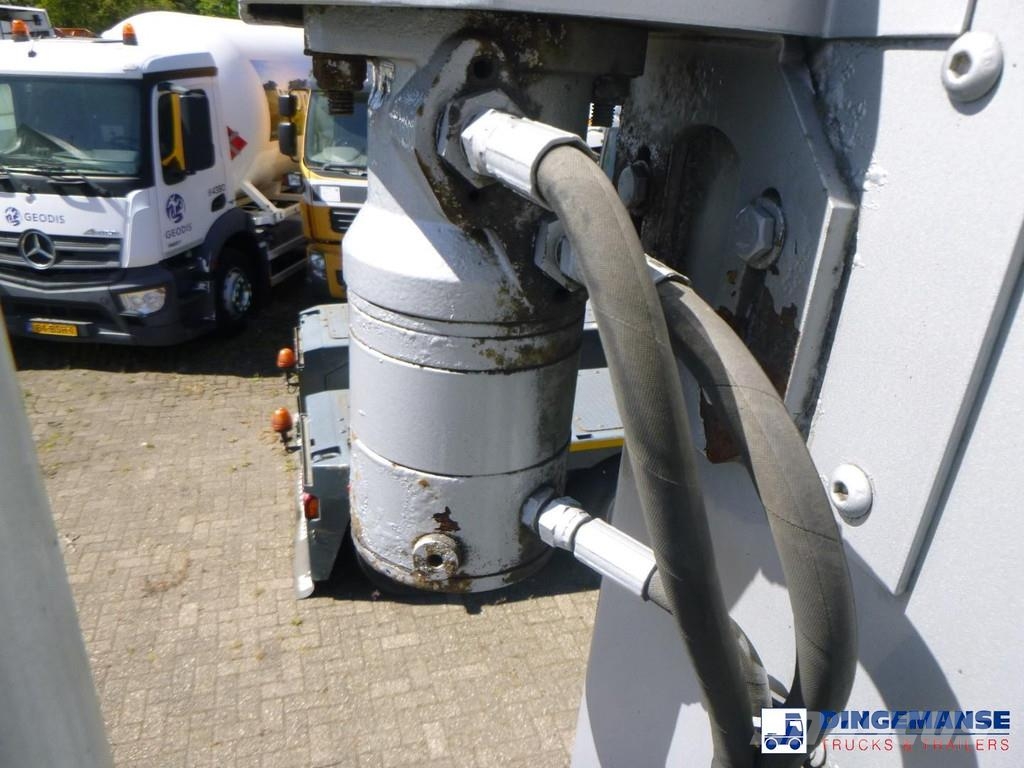 Wilcox Tipper trailer alu 55 m3 + tarpaulin Semirremolques de volteo