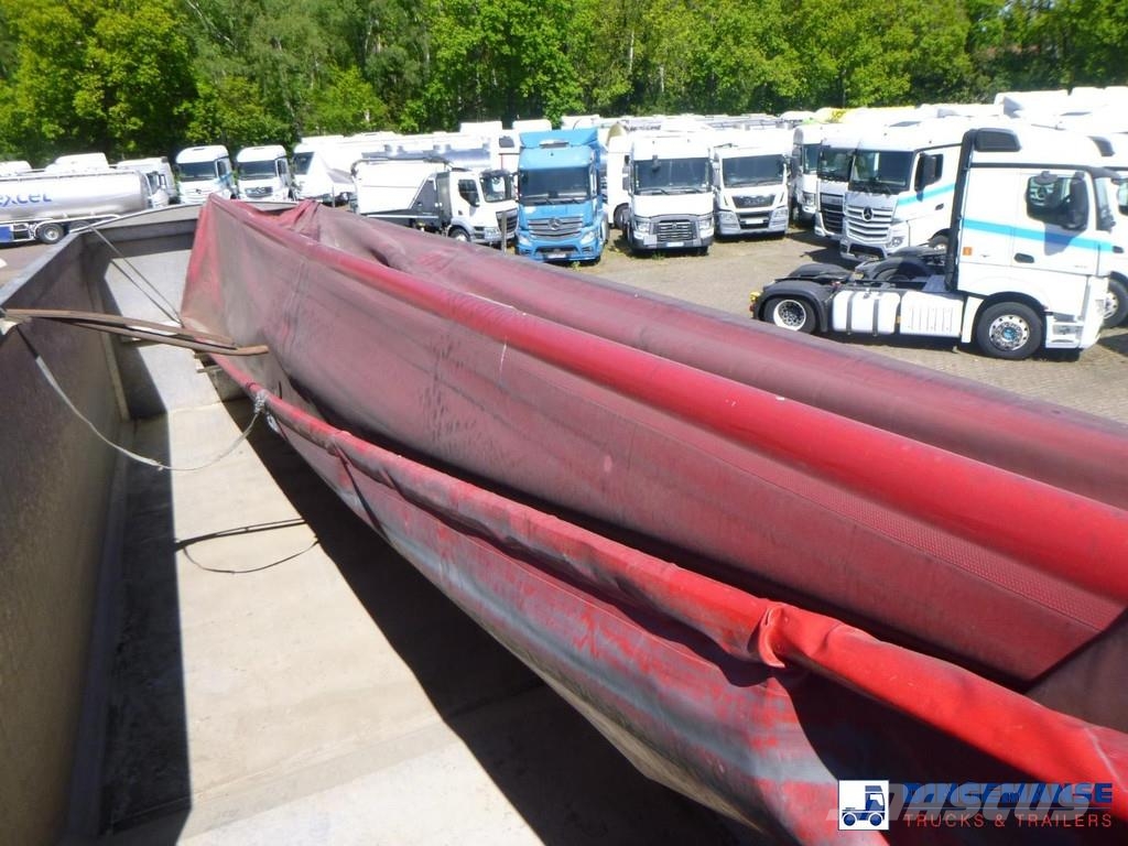 Wilcox Tipper trailer alu 55 m3 + tarpaulin Semirremolques de volteo