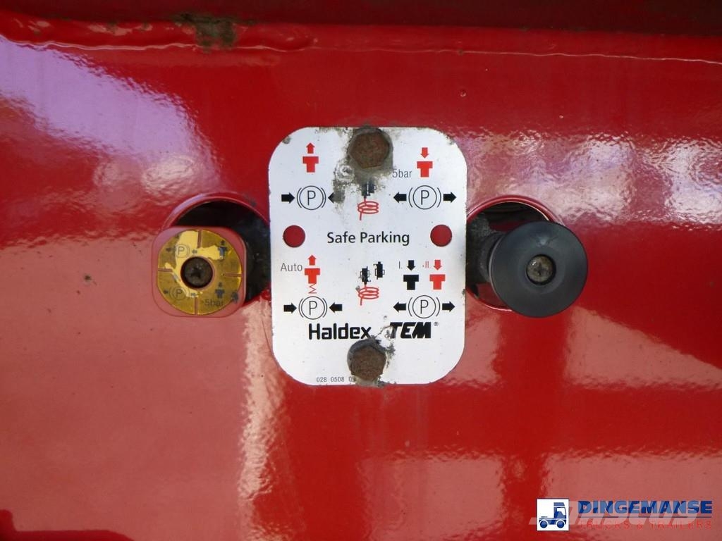 Wilcox Tipper trailer alu 55 m3 + tarpaulin Semirremolques de volteo