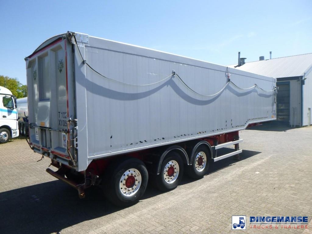 Wilcox Tipper trailer alu 55 m3 + tarpaulin Semirremolques de volteo