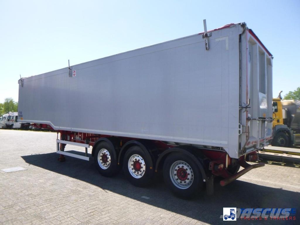Wilcox Tipper trailer alu 55 m3 + tarpaulin Semirremolques de volteo