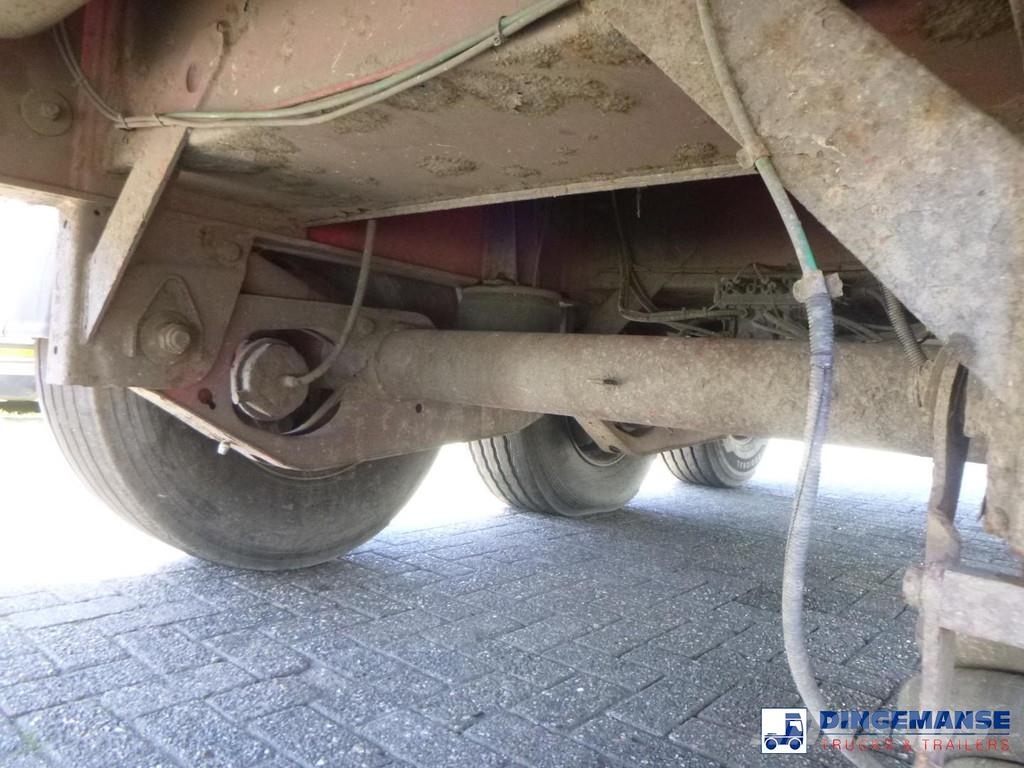 Wilcox Tipper trailer alu 55 m3 + tarpaulin Semirremolques de volteo