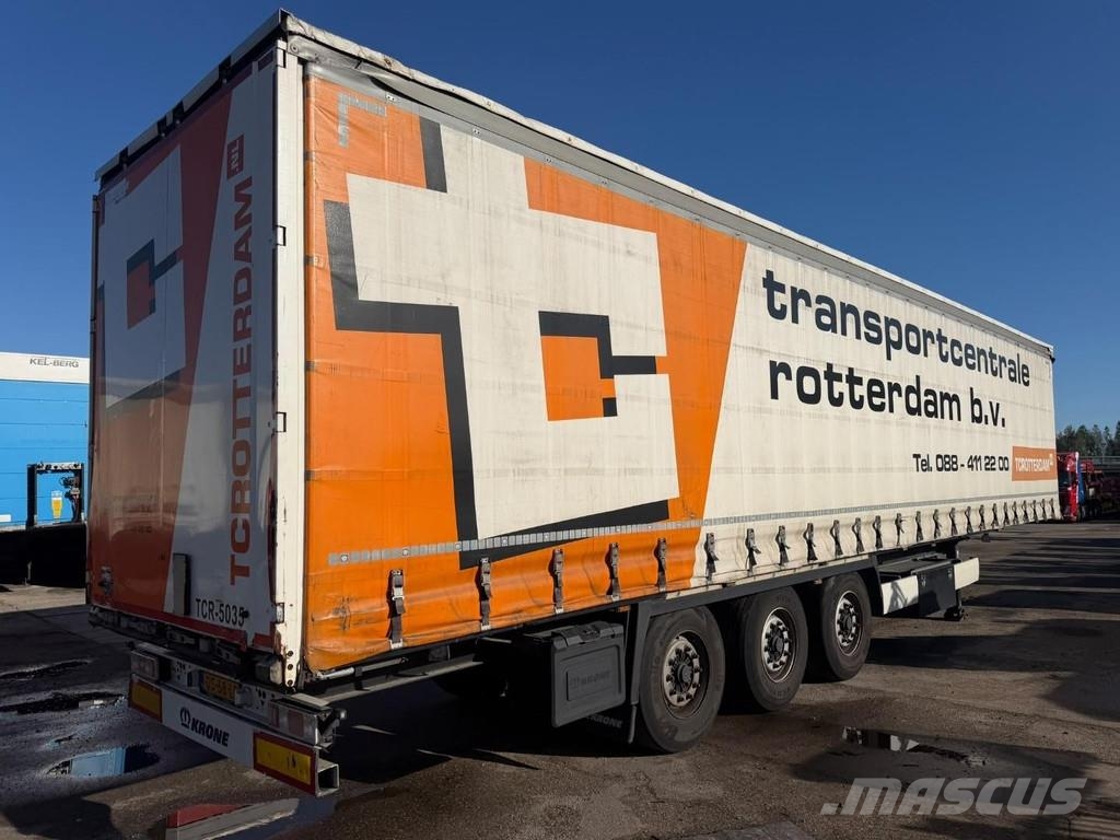 Krone 3 AXLE BPW - SLIDING ROOF Semirremolques con caja de lona