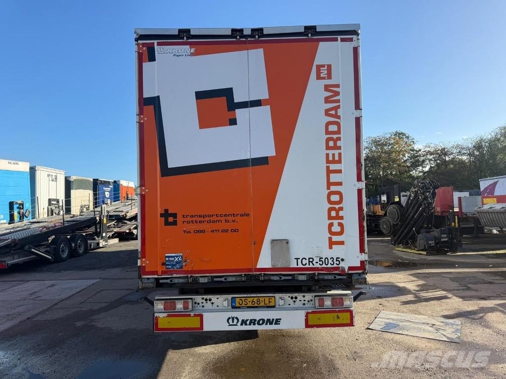 Krone 3 AXLE BPW - SLIDING ROOF Semirremolques con caja de lona