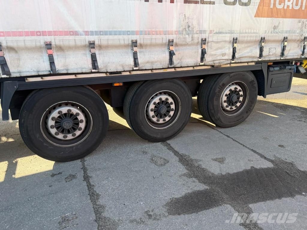 Krone 3 AXLE BPW - SLIDING ROOF Semirremolques con caja de lona