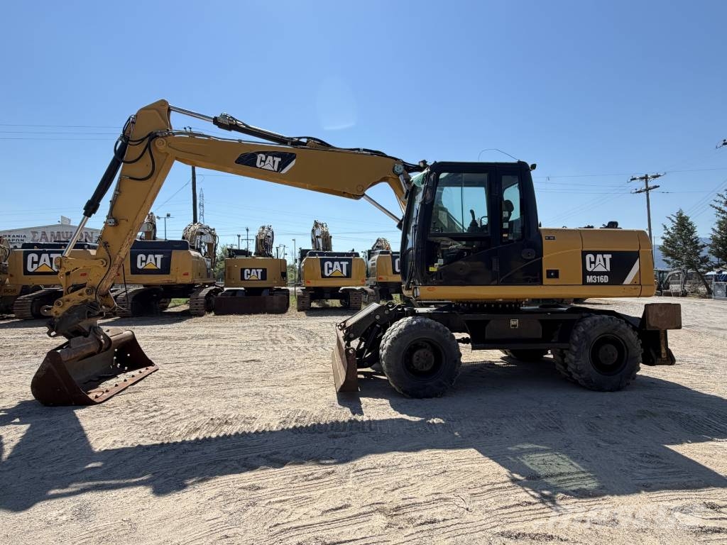 CAT M 316 D Ratiniai ekskavatoriai
