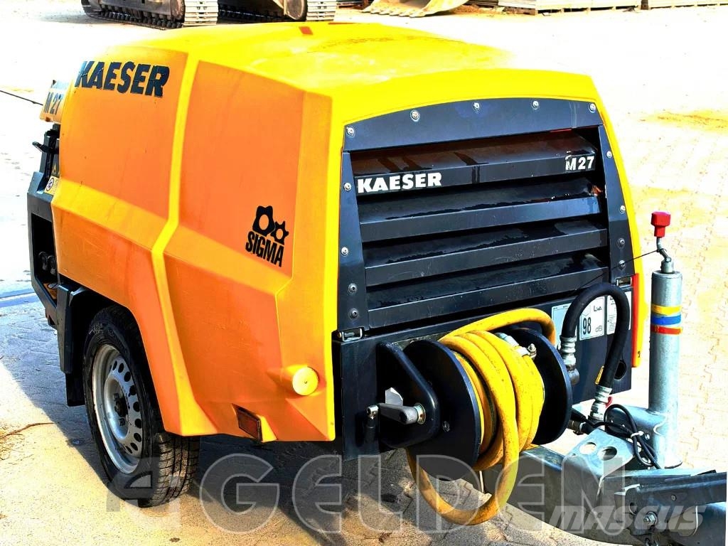Kaeser M27 PE- Kubota 2,7 m3 - min 7 Bar 18 kW Kompressorit