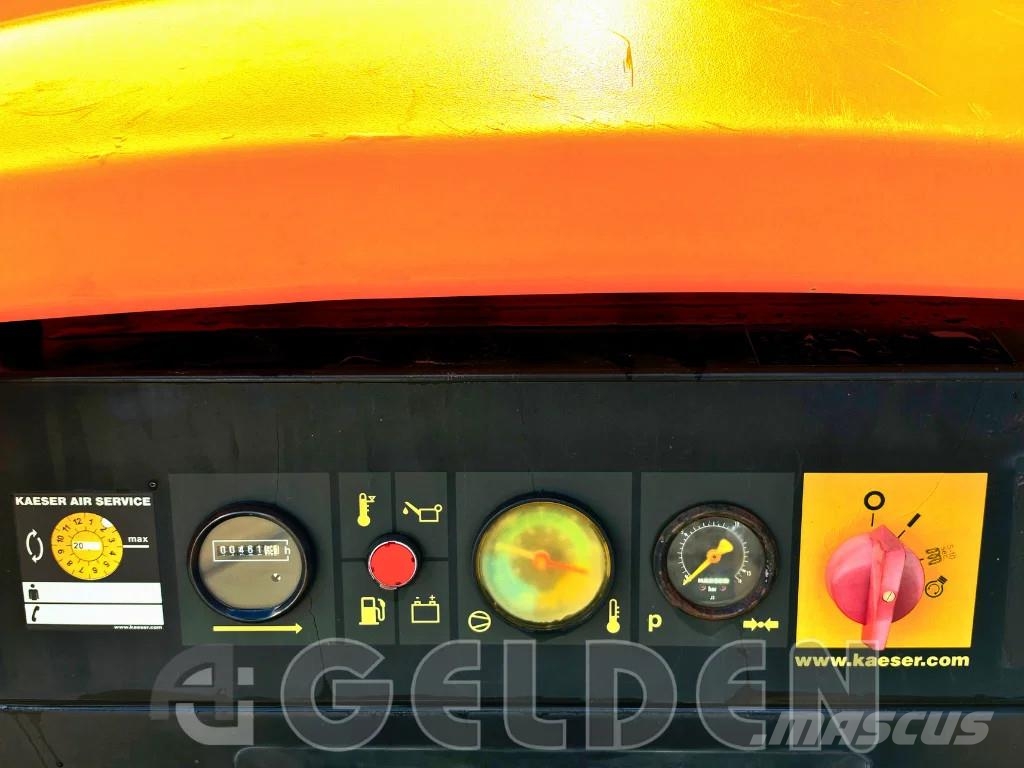 Kaeser M27 PE- Kubota 2,7 m3 - min 7 Bar 18 kW Kompressorit