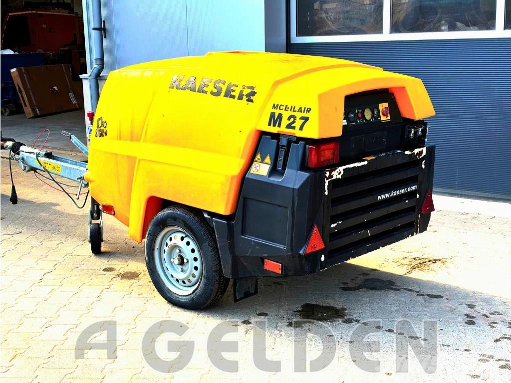 Kaeser M27 PE- Kubota 2,7 m3 - min 7 Bar 18 kW Kompressorit