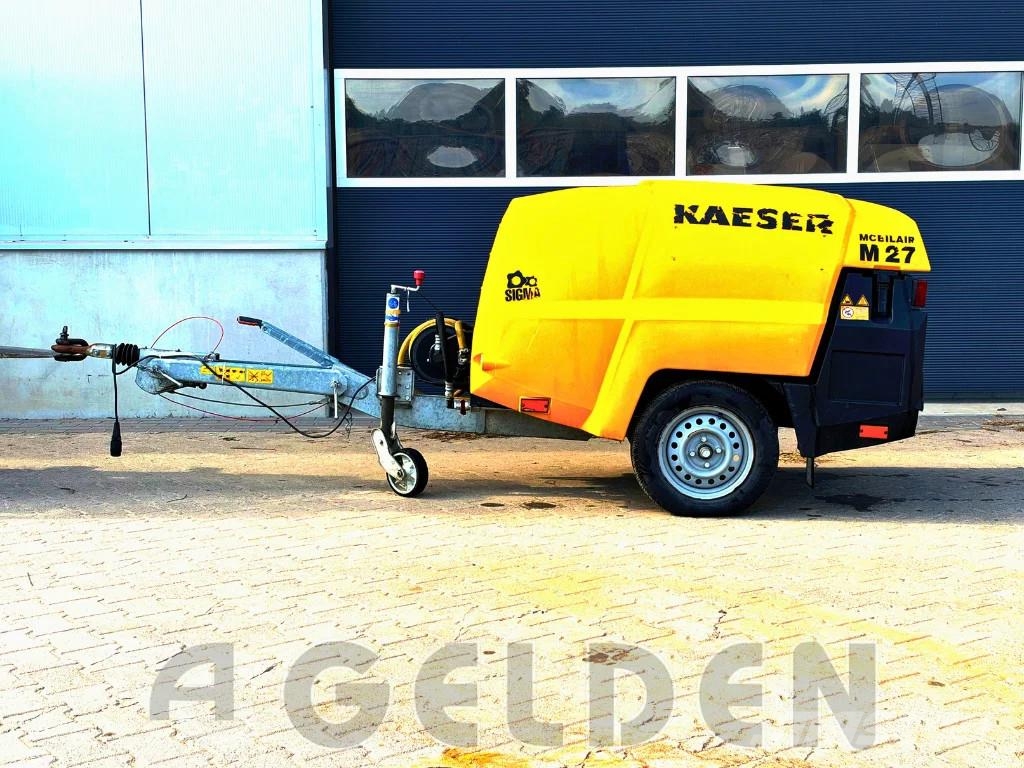 Kaeser M27 PE- Kubota 2,7 m3 - min 7 Bar 18 kW Kompressorit