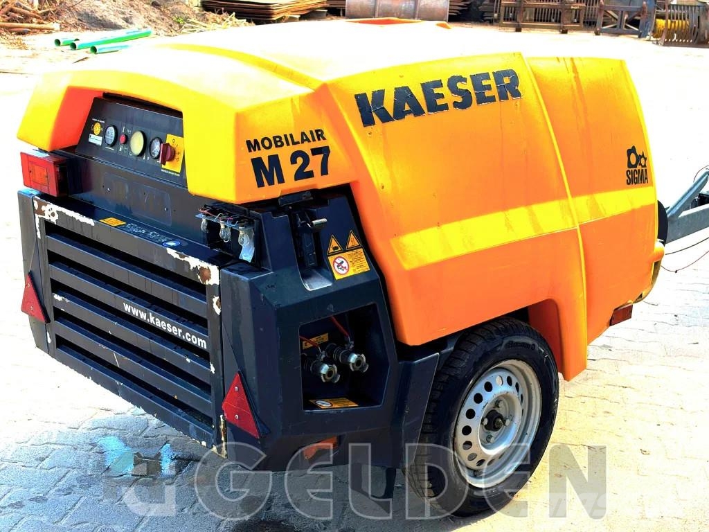 Kaeser M27 PE- Kubota 2,7 m3 - min 7 Bar 18 kW Kompressorit
